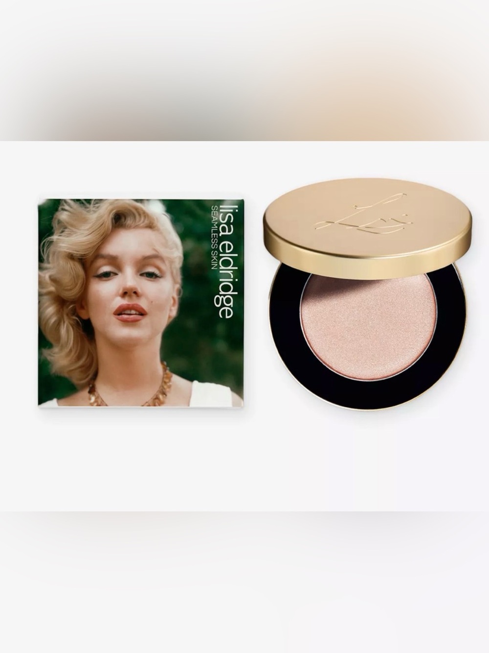 Lisa Eldridge x Marilyn Monroe Glow Concentrate Highlighter butterfly light
